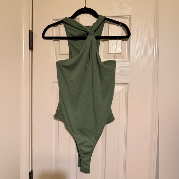 Lush Tops - Lush Olive Bodysuit